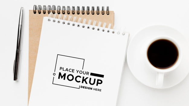 Free Flat Lay Of Desk Concept Mock-Up Psd