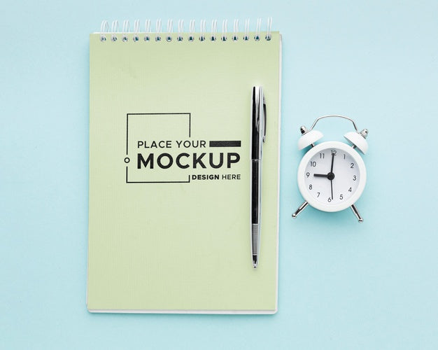 Free Flat Lay Of Desk Concept Mock-Up Psd