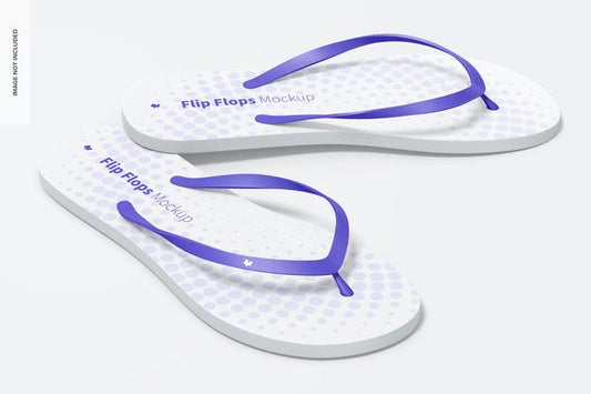 Free Flip Flops Mockup Psd