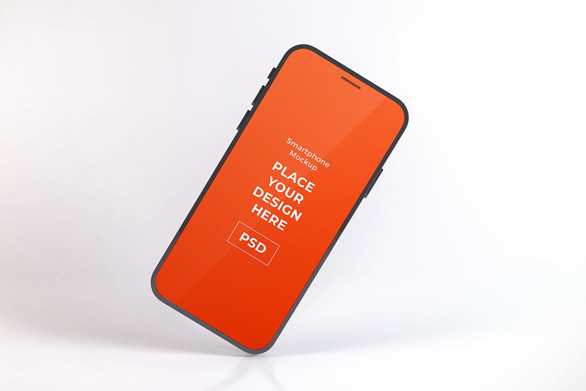 Free Floating Iphone Mockup