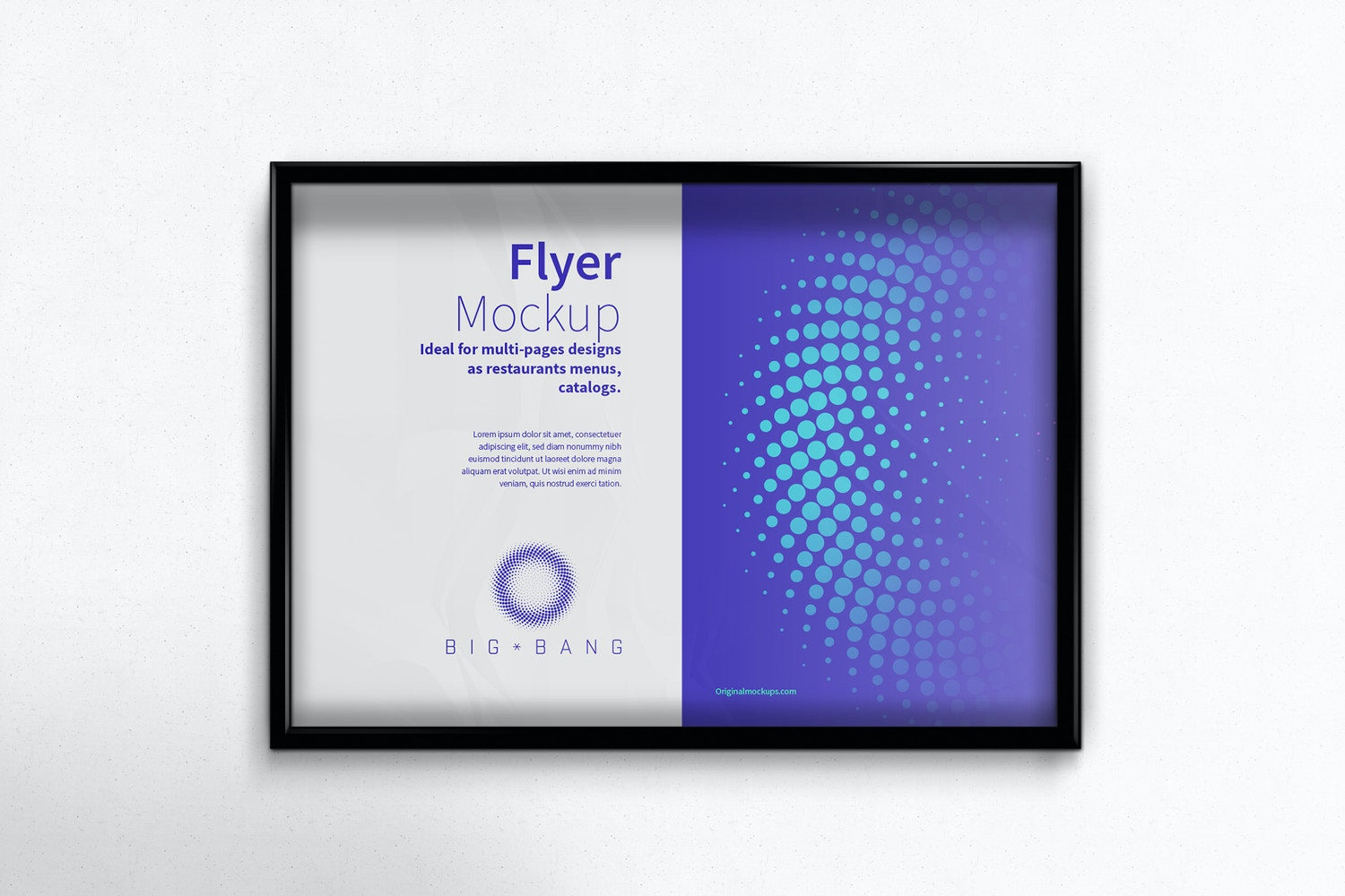 Free Flyer - Poster Frame Mockups