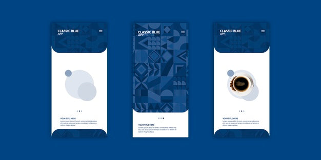 Free Flyer Set Color Of The Year 2020 Psd