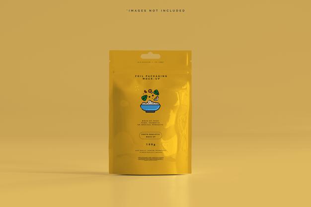 Free Foil Packaging Mockup Psd