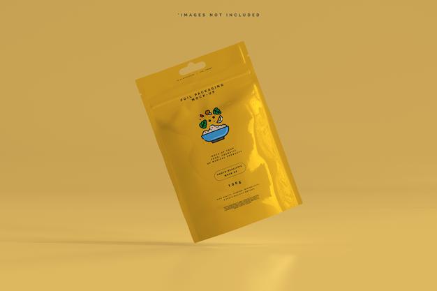 Free Foil Packaging Mockup Psd