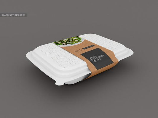 Free Food Box Packaging Mockup Psd