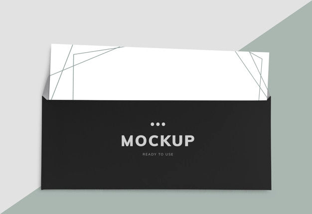 Free Formal Letter And Envelope Mockup Psd