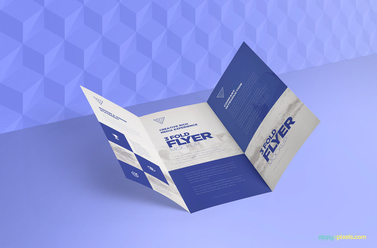 Free Tri-Fold Brochure Mockups