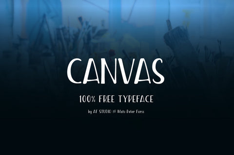 Canvas - Free Condensed Font