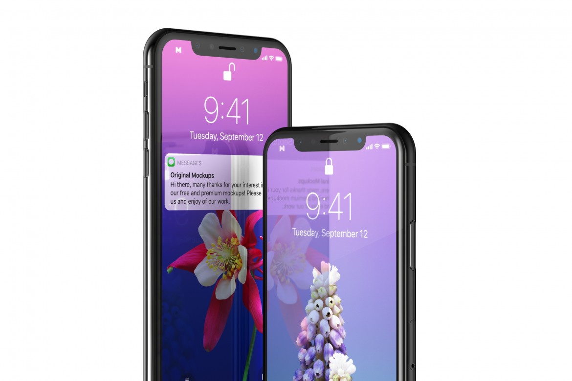 Free High-Resolution iPhone X Mockup