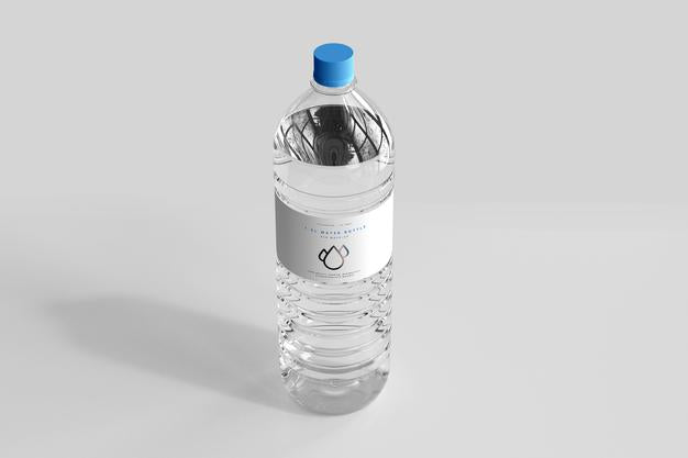 Free Fresh Water Bottle Mockup Psd