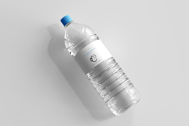 Free Fresh Water Bottle Mockup Psd