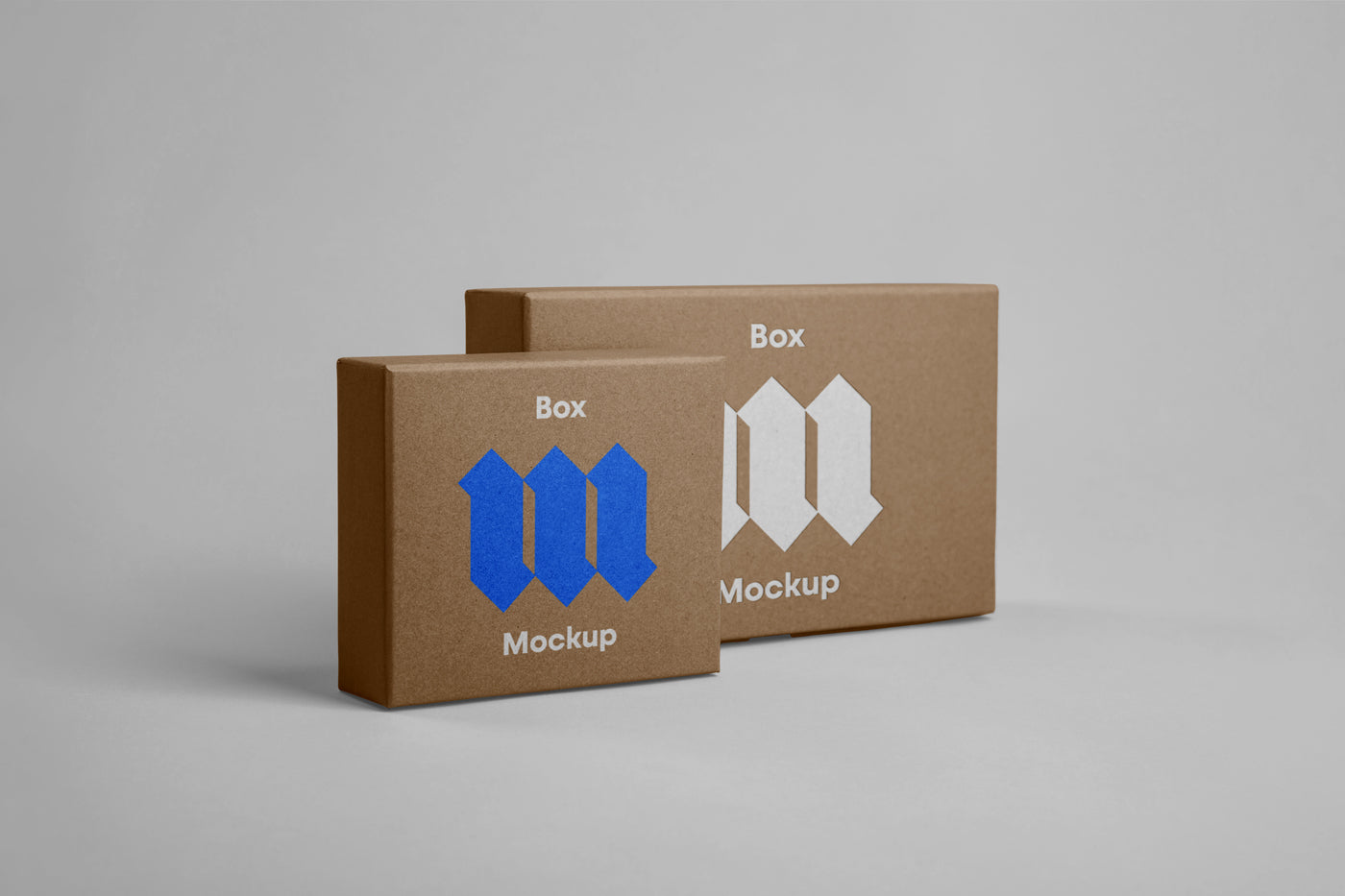 Free Front Box Mockups