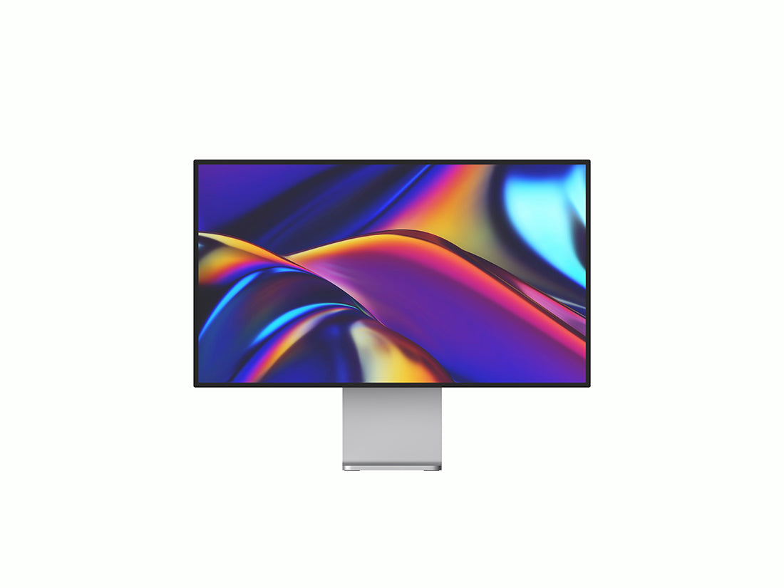 Free Front View Apple Pro Display Xdr Mockup