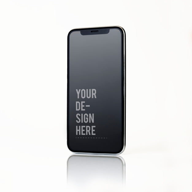 Free Full Screen Smartphone Mockup Design Psd