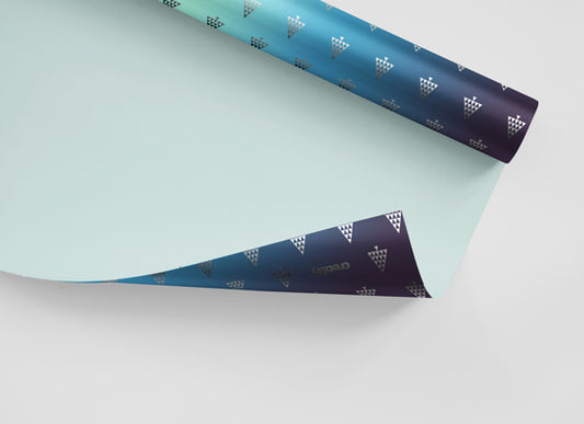 Free Gift Wrapping Paper Mockup