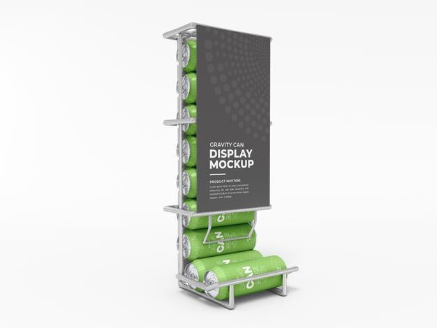 Free Gravity Can Display Mockup Psd