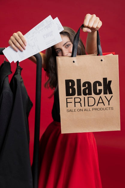 Free Great Promotional Offers On Black Friday Psd