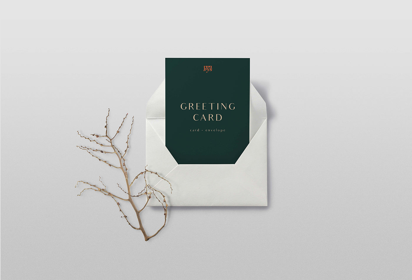 Free Greeting Card Mockup