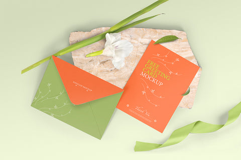 Free Greeting Card Mockup