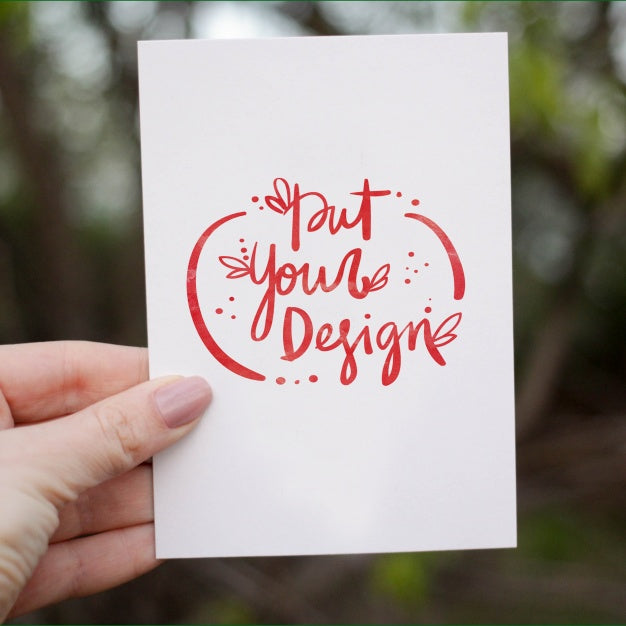 Free Greeting Cards Template Design Psd