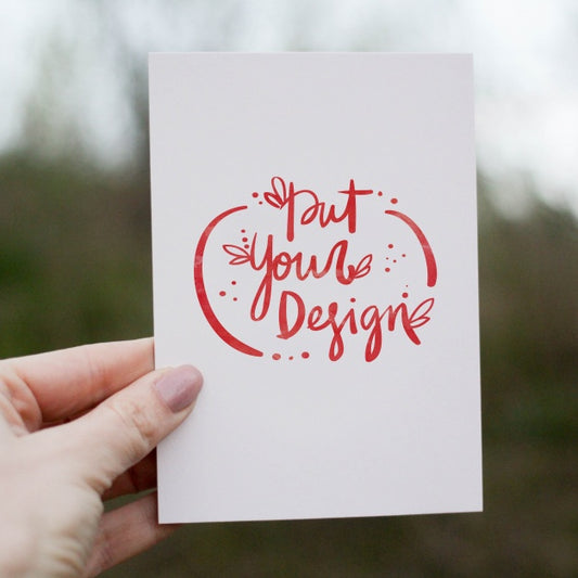 Free Greeting Cards Template Design Psd