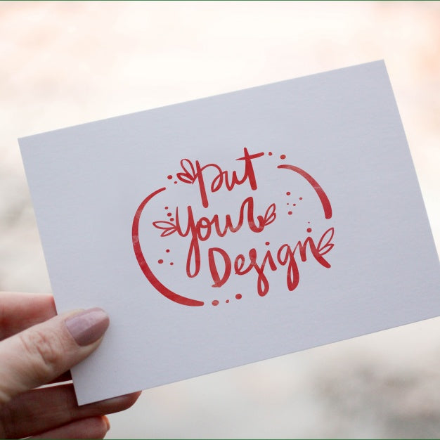 Free Greeting Cards Template Design Psd