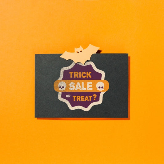 Free Halloween Envelope Mockup Psd