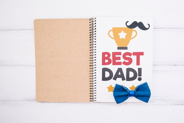 Free Happy Father'S Day Concept Mock-Up Psd