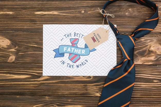 Free Happy Father'S Day Concept Mock-Up Psd