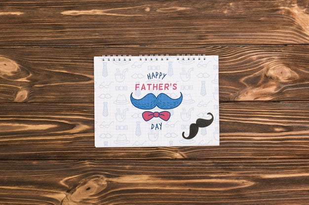 Free Happy Father'S Day Concept Mock-Up Psd