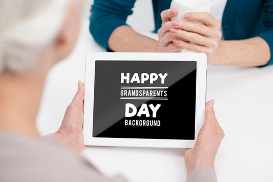 Free Happy Grandparent'S Day Concept Psd