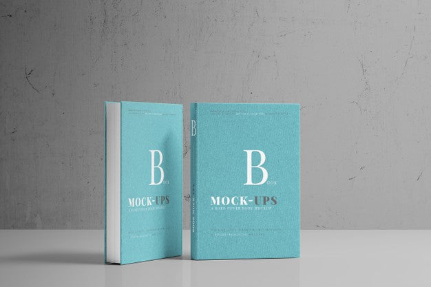 Free Hard Cover Book Mockup Psd