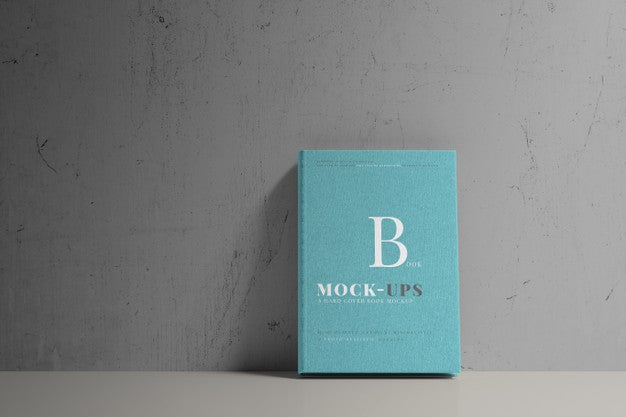 Free Hard Cover Book Mockup Psd