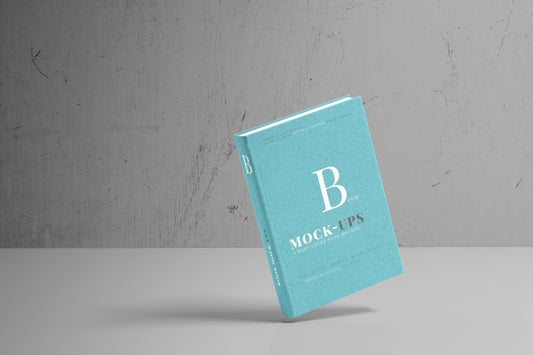 Free Hard Cover Book Mockup Psd