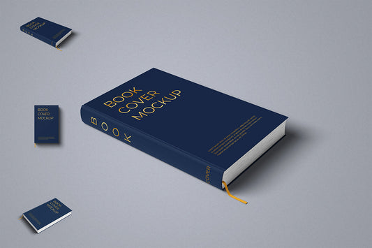 Free Hardcover Book Mockup