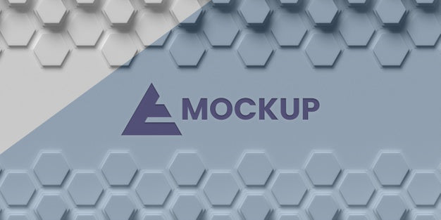 Free Hexagonal 3D Background Psd