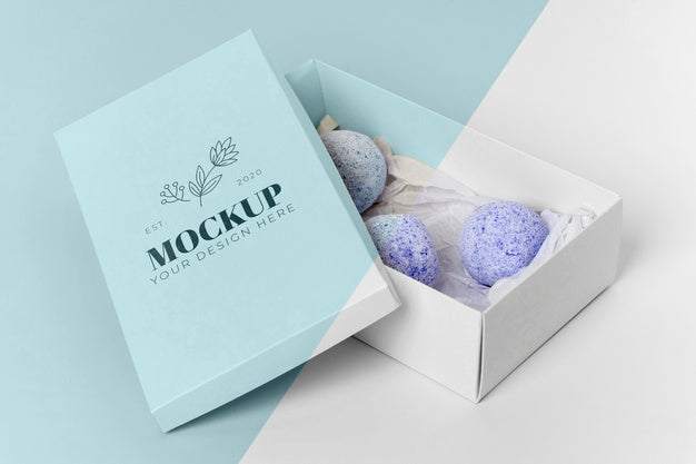 Free High Angle Bath Bombs In Box Psd