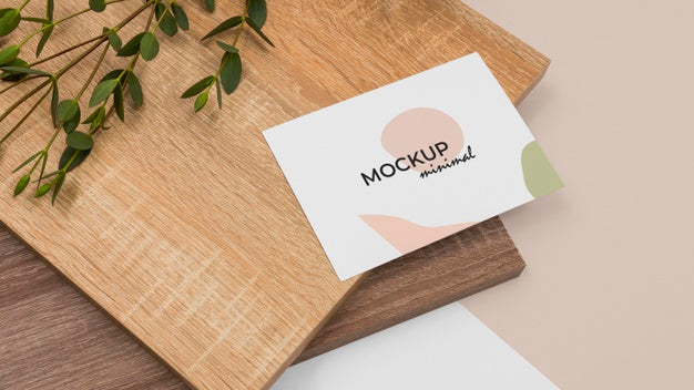 Free High Angle Stationery Mockup Psd