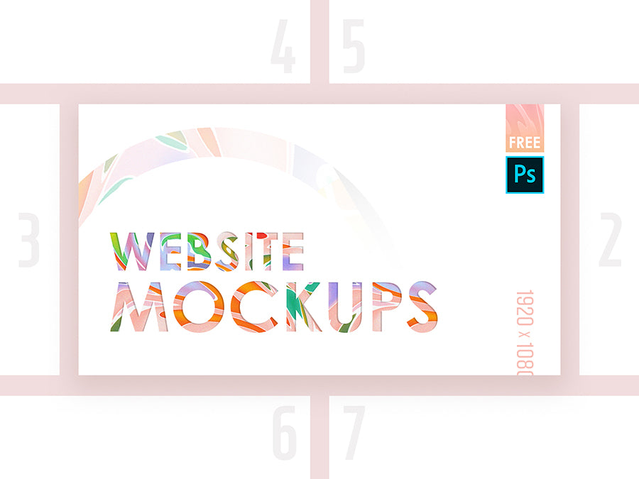 Free High-Quality Web Mockup Pack