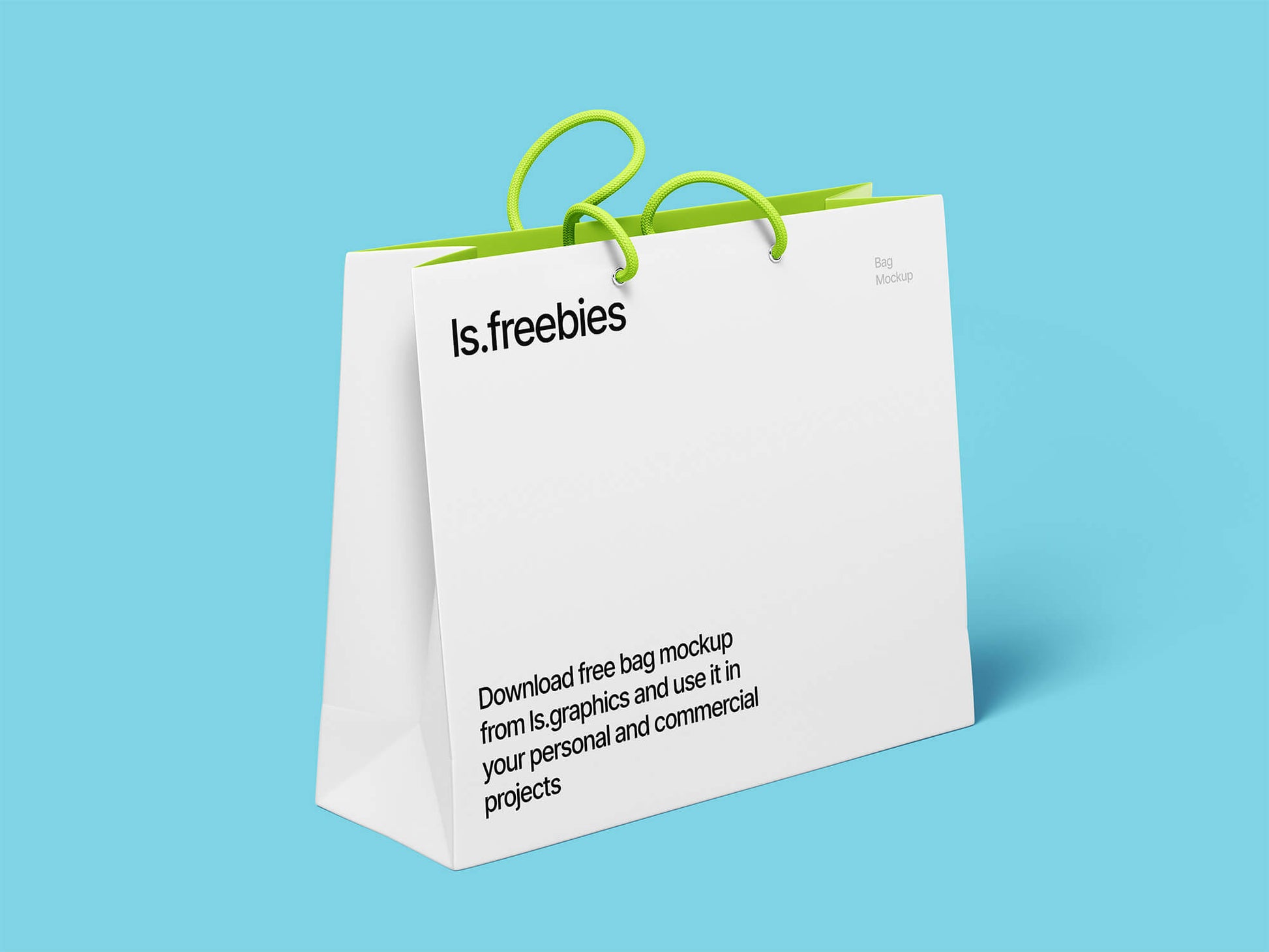 Free High Resolution Bag Mockup