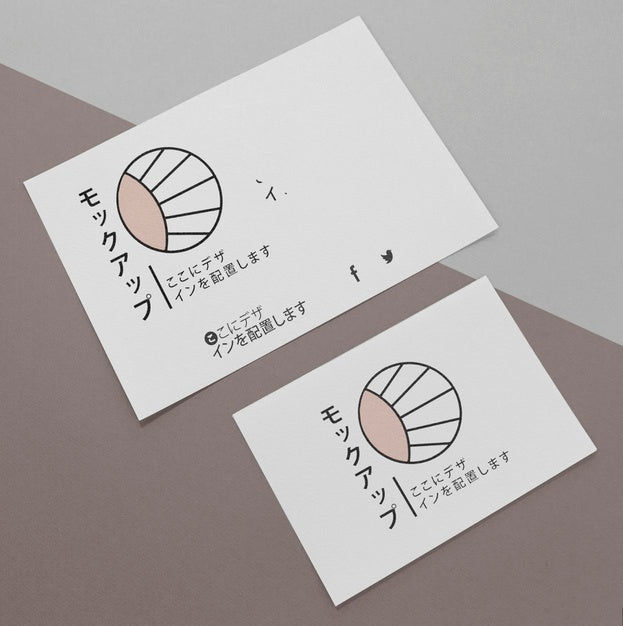 Free High View Different Types Of Asian Mock-Up Document Psd