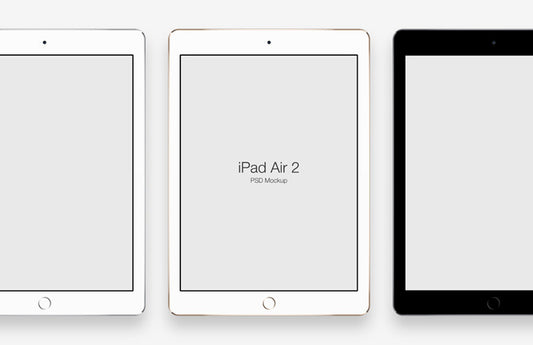 Free iPad Air 2 and iPad Mini 3 Mockups