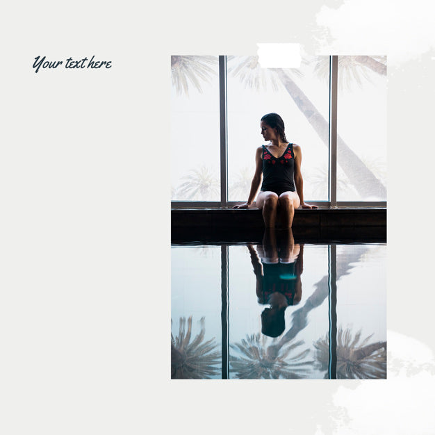 Free Instagram Post Template With Spa Concept Psd