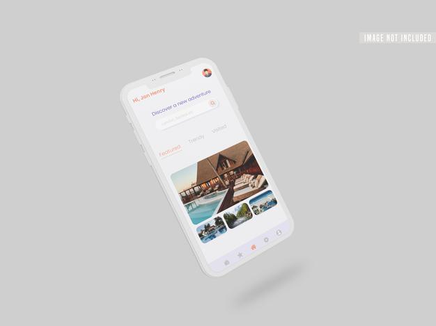 Free Instagram Social Media Post In Smartphone Mockup Psd