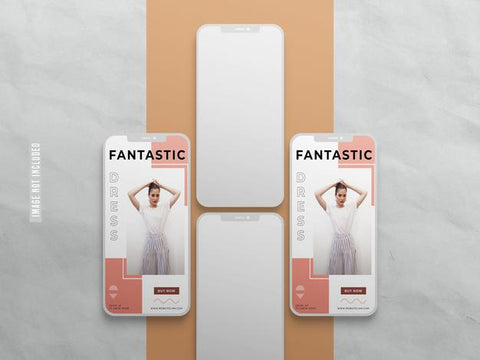 Free Instagram Social Media Post Mockup Psd