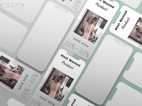 Free Instagram Social Media Post Mockup Psd