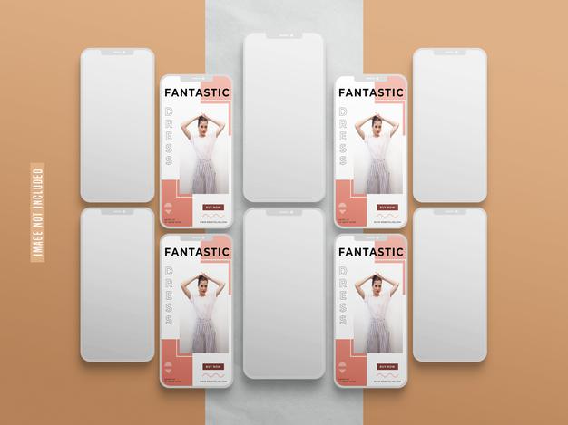 Free Instagram Social Media Post Mockup Psd