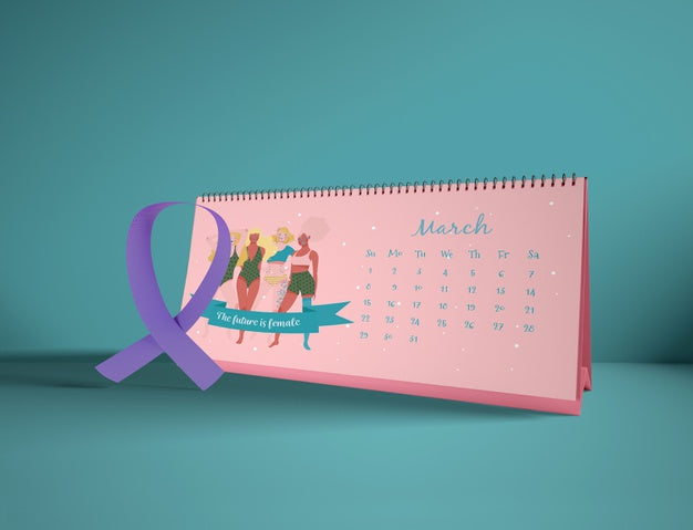 Free International Women'S Day Calendar Psd