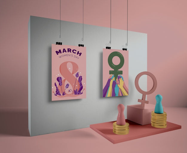 Free International Women'S Day Celebration With Mock-Up Psd