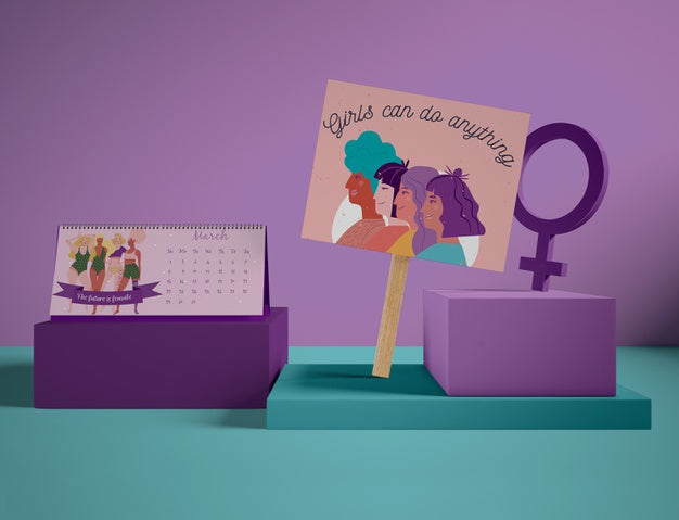 Free International Women'S Day With Mock-Up Psd